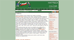 Desktop Screenshot of hattrick-cz.com